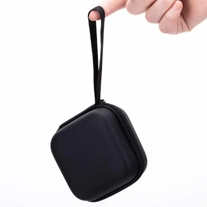 New Mini Zipper Hard Headphone Holder Case Portable Earbuds Pouch box Earphone Storage Bag Protective USB Cable Organizer