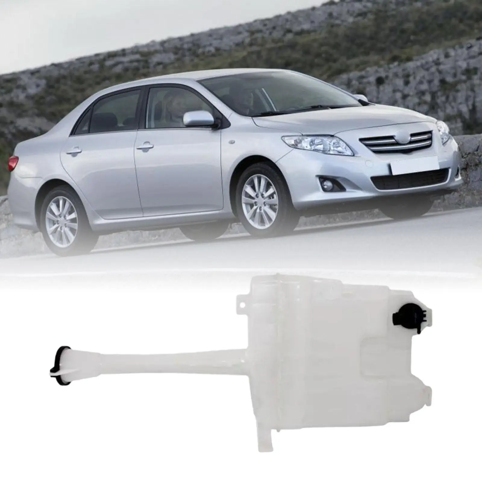 

Windshield Washer Reservoir 85315-12640 High Performance Easy to Use Convenient Accessories Replace for Toyota Corolla 2008