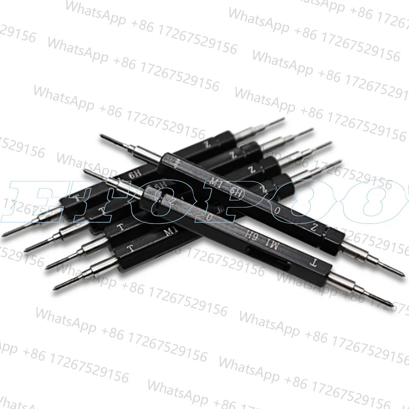 Thread Plug Gauge M1 M1.2 M1.4 M1.6 M1.7 M1.8 Metric Thread Gage M2 M2.2 M2.3 M2.5 M3 M3.5 M4 M5 M6 M7 M8 M9 M10 M11 M12 M13 M14