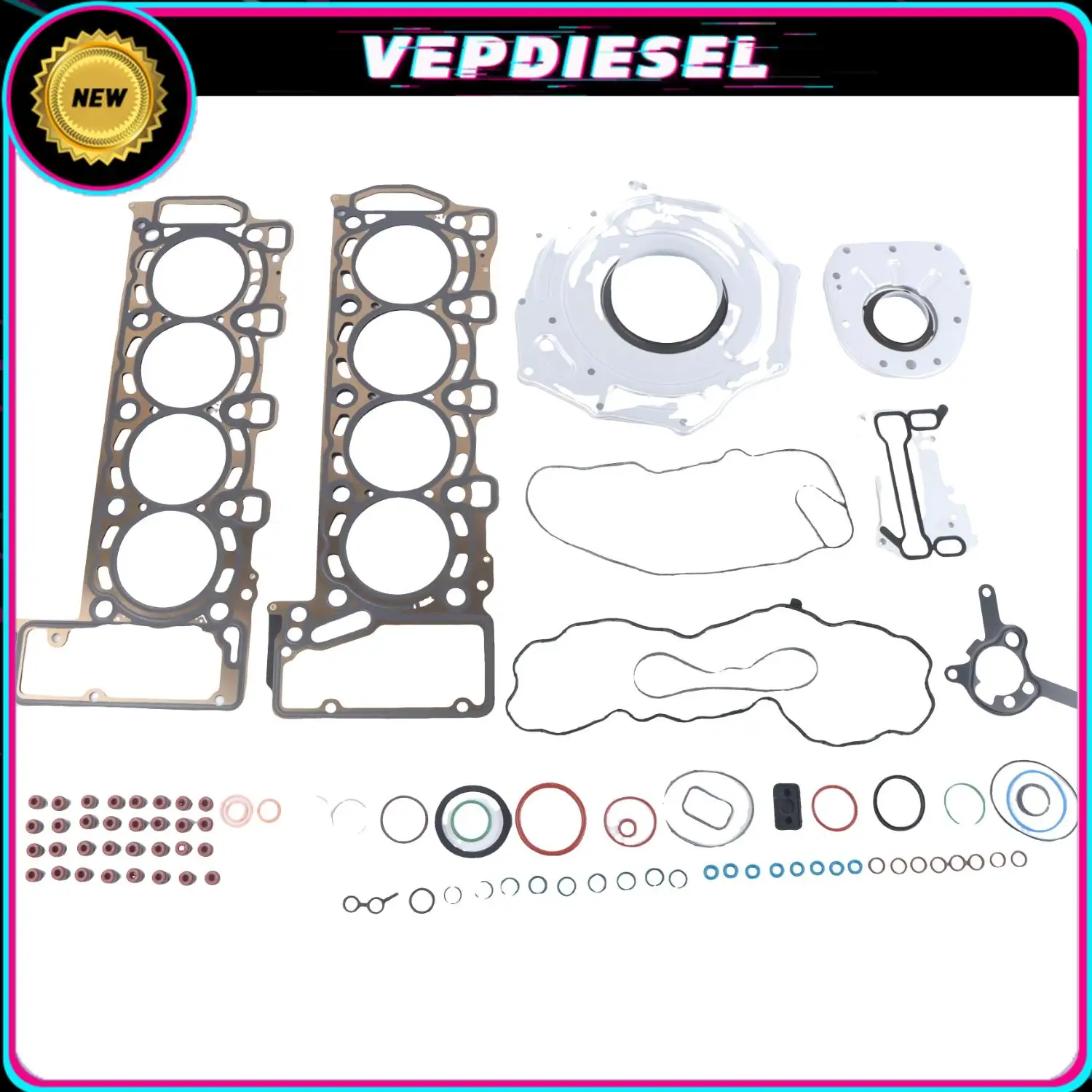 

Комплект уплотнений двигателя для Mercedes-Benz M177 4.0T 1770100400 1770103502, комплект для капитального ремонта двигателя, автомобильные аксессуары