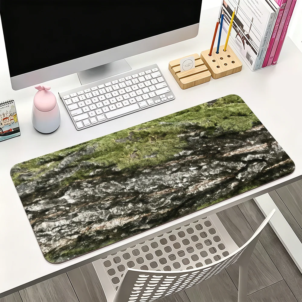 Wood Grain Mouse Pad For Office Gaming And Keyboards Non-Slip Large Waterproof