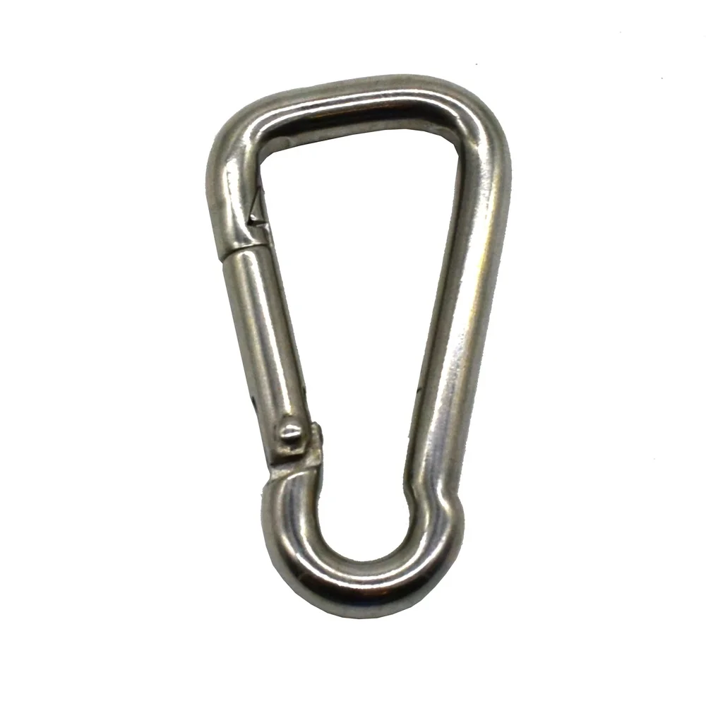 

2 упаковки, 1/4 дюйма, пружинное звено из нержавеющей стали, быстрое крепление, прочная многоцелевая цепь для домашней фермы, морского использования