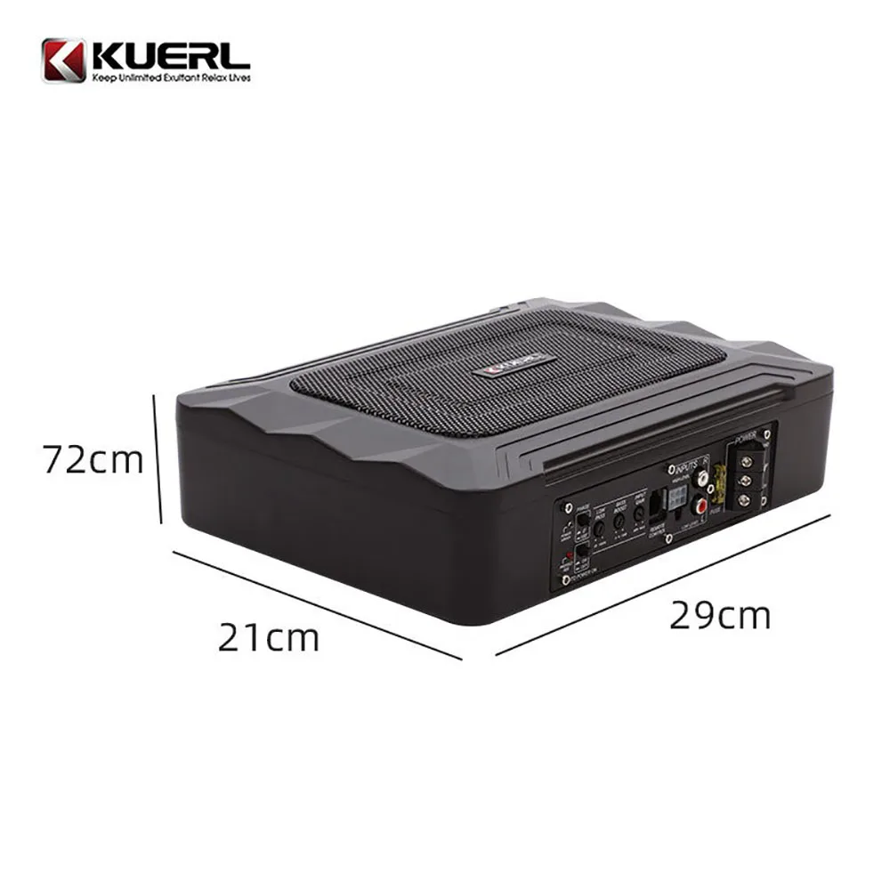 KUERL Car Subwoofer 5x8 inch Car Modified Audio System Amplify Car Woofer HIFI Audio 12v Max Power 600w Father's Day Gift