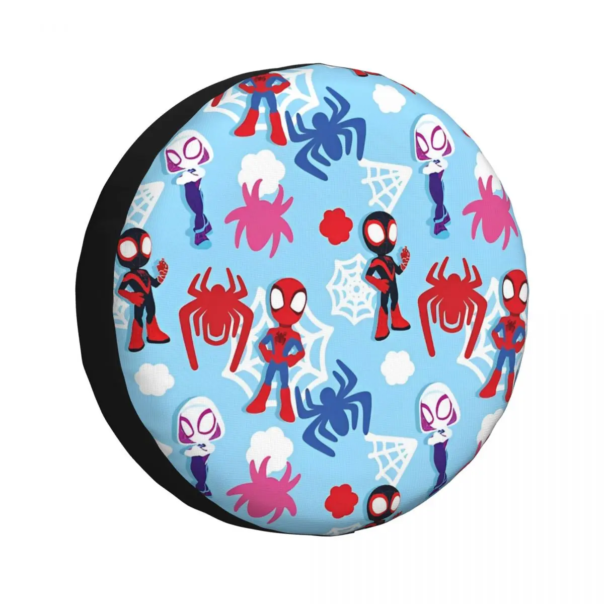 

Spider Man Spider-Man Car Spare Tire Cover Weatherproof Universal Wheel Protectors for Trailer RV SUV
