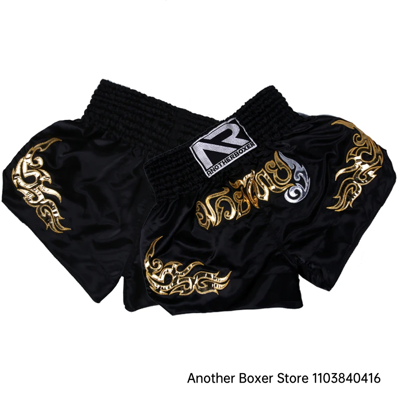 Shorts de boxe das mulheres muay thai shorts homens crianças rosa preto thaiboxing kickboxing shorts ginásio artes marciais muay thai treinamento wear