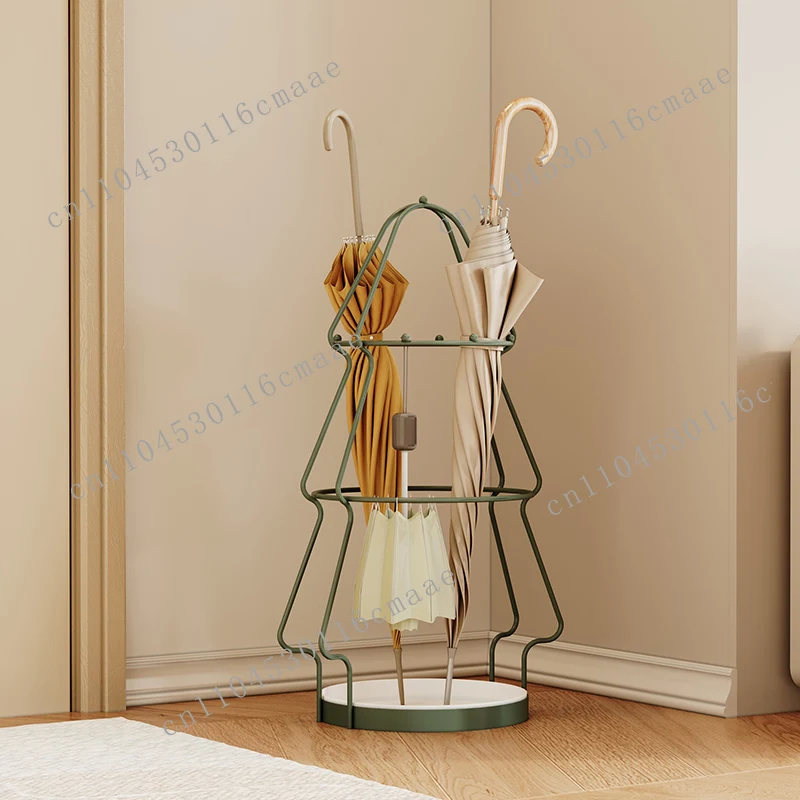 

Large Capacity Modern Metal Multifunctional Storage Rack Entry Door Artifact Umbrella Drain Rack Umbrella Bucket Umbrella