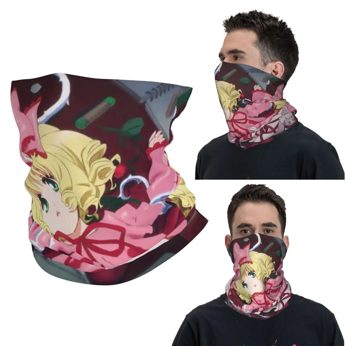 

Романтический аниме Rozen Maiden Wantage, бандана, гетры с принтом, волшебный шарф, головной убор, поход, рыбалка, унисекс, для взрослых, весь сезон