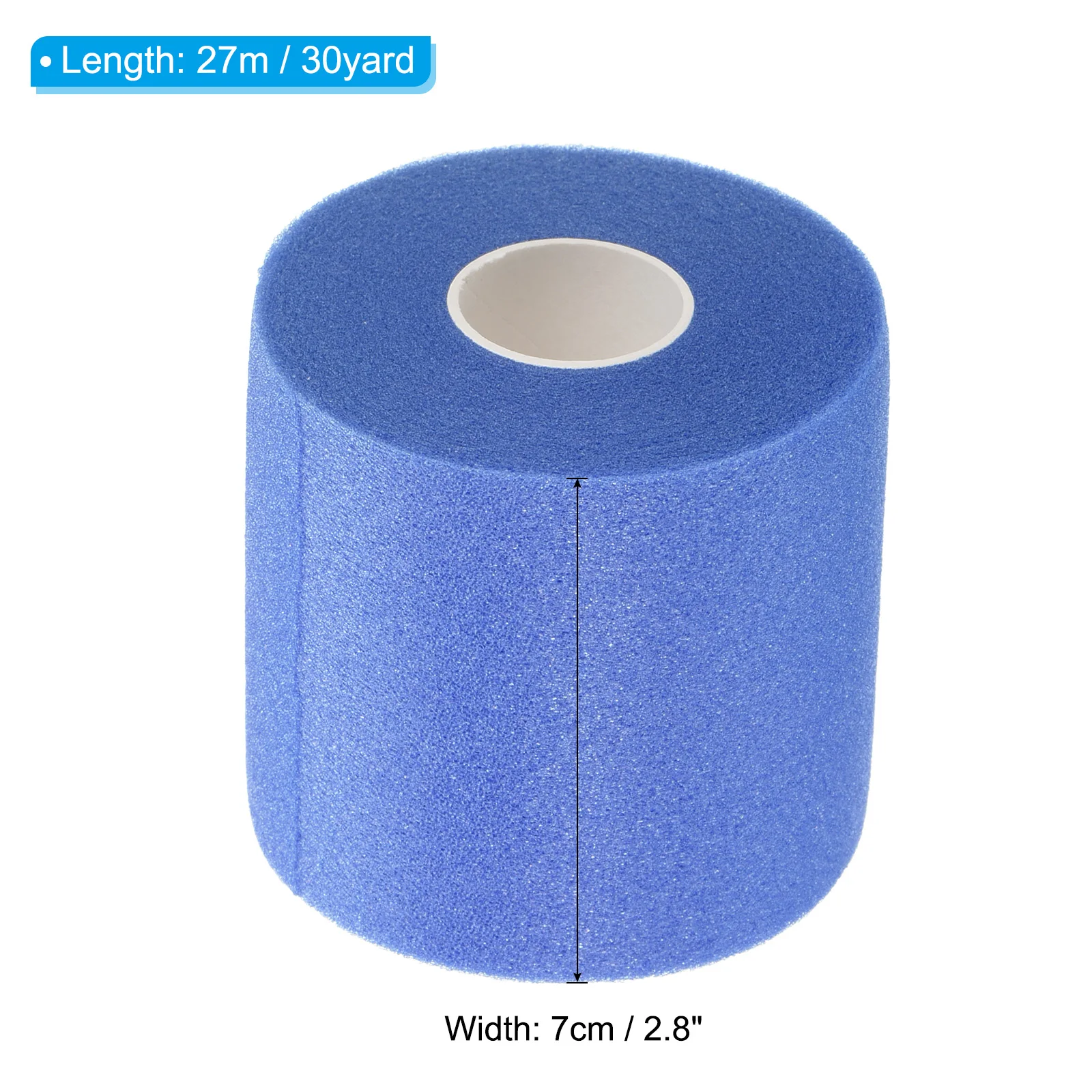 1/2pcs Badminton Grip Cushion Wrap PU Tennis Racket Grip Tape Backing Film Handle Anti Skid Cushion Accessories 30Yard x 2.8