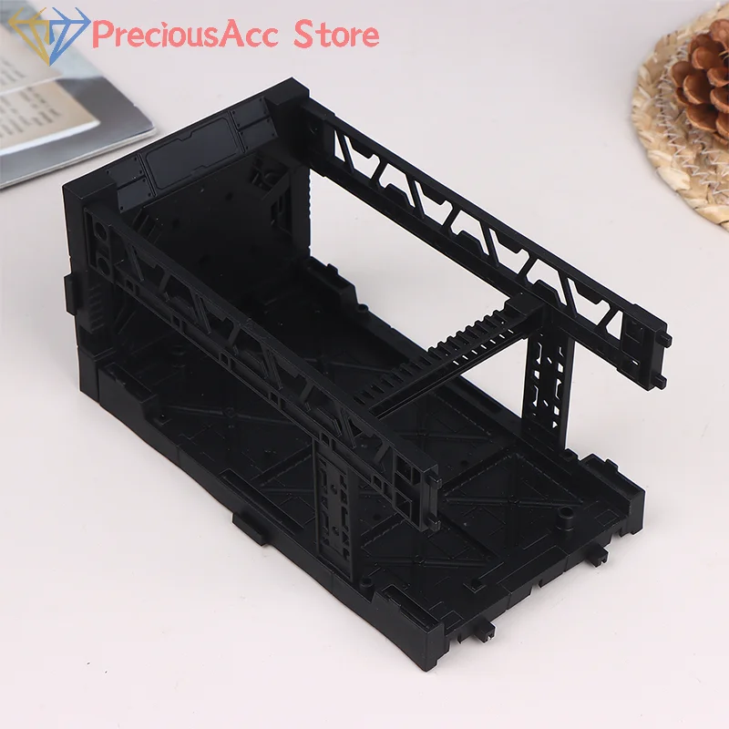 2/3/4/5Pcs Stackable Figure Display Storage Boxes, Interlocking Clear Cases for Collectible Models and Desk Organization
