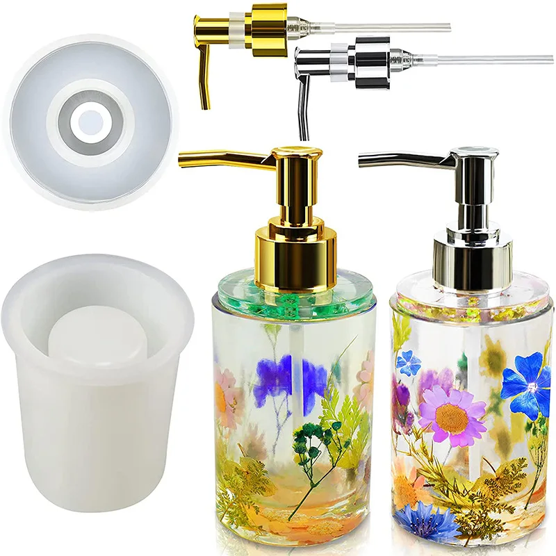 

Diy Perfume Bottle Epoxy Resin Molds Handmade Square Pen Holder Box Gypsum Silicone Mold