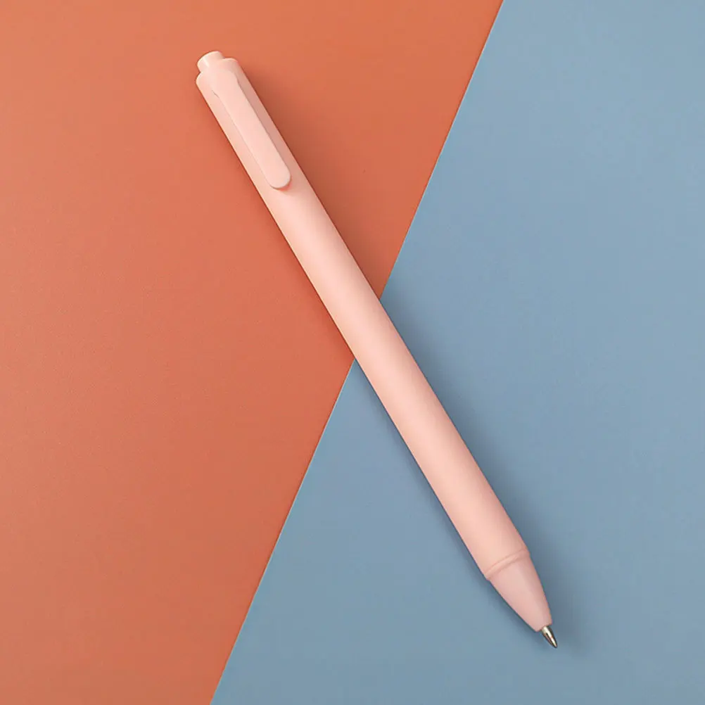 10pcs Retractable Gel Black Ink Smooth Writing Comfortable Grip For School Office Use Journaling Pens Teacher Pens Stationery