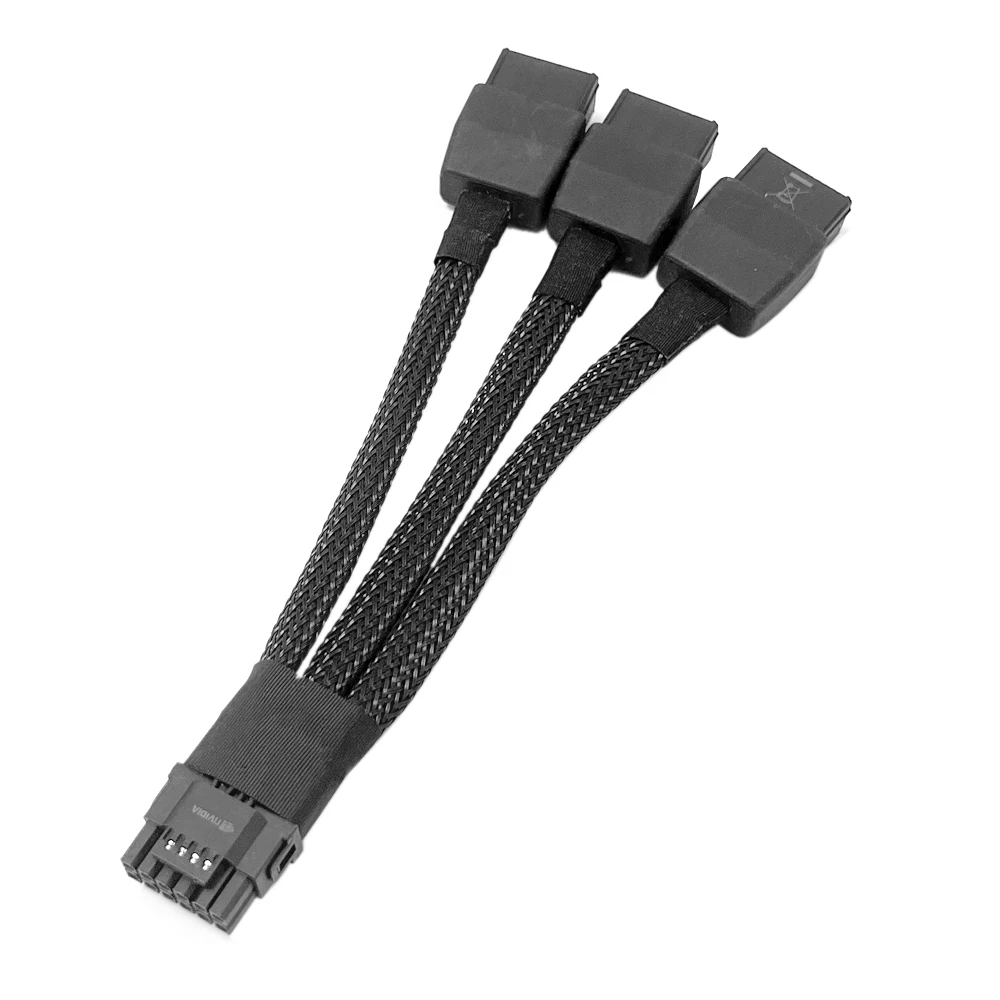 For RTX4070  RTX4090 RTX4080 RTX5070 RTX5080 RTX5090 12VHPWR Graphics Card Power Cable 16AWG