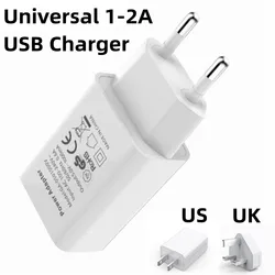 Household Wall USB Charger Adapter 5V 1a 2A 3A DC Power Supply EU US UK AU Plug Adaptor Battery Charging For Phone Electronics