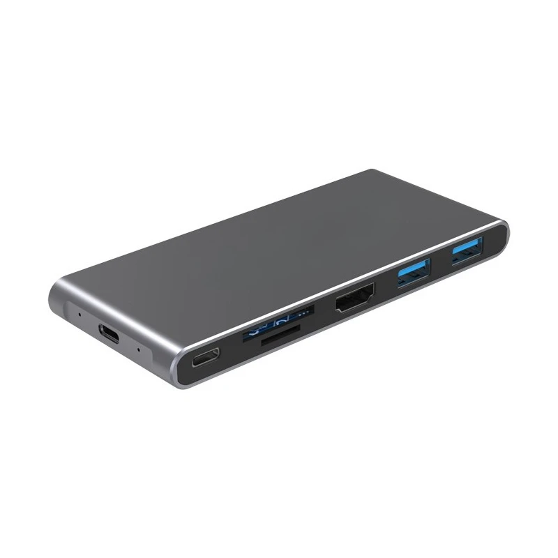 

M.2 NGFF hard disk case Type-C docking station PD 6-in-1 notebook SSD docking station