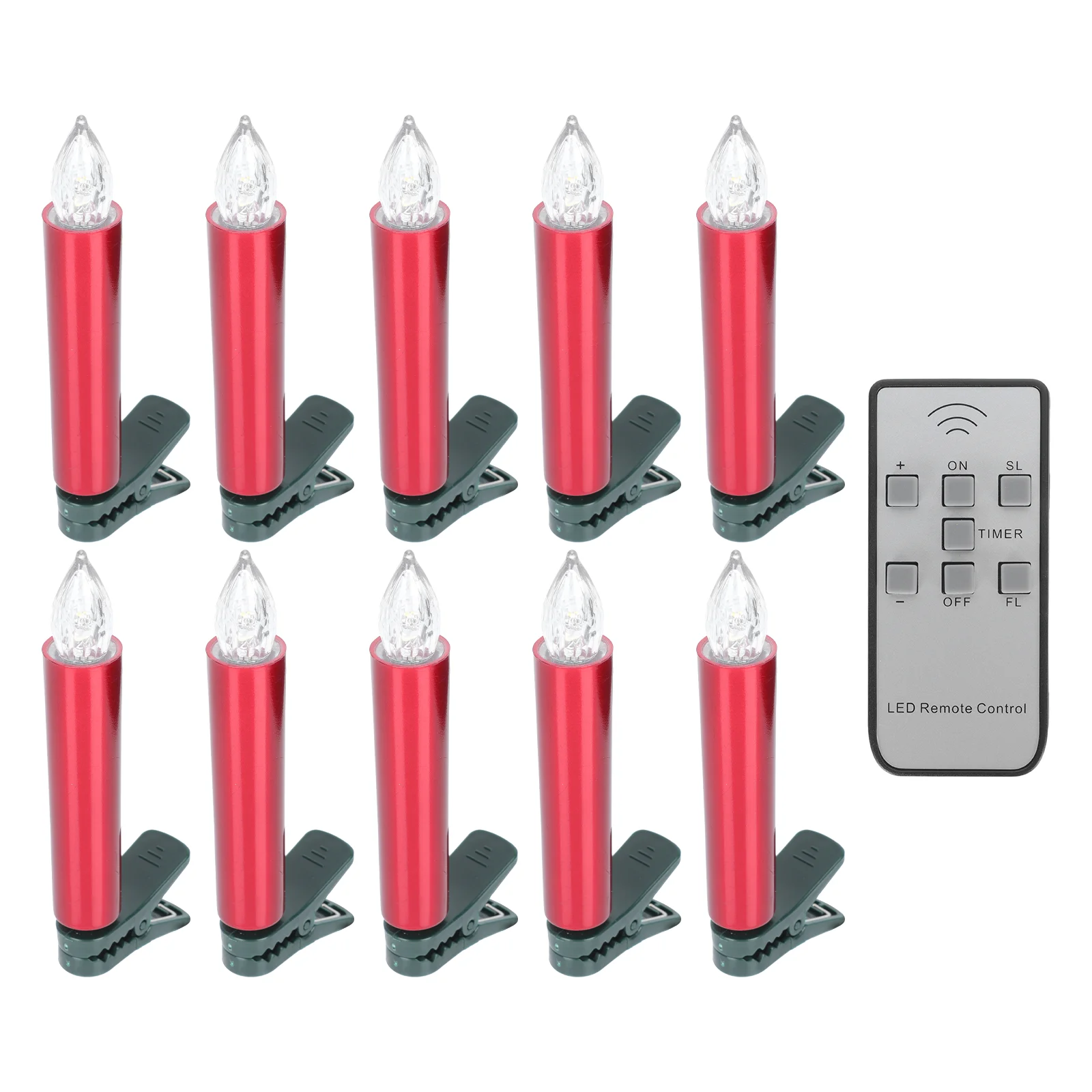 10 pçs luz eletrônica decoração forma lâmpada de festa de casamento delicada sem chama elegante noite
