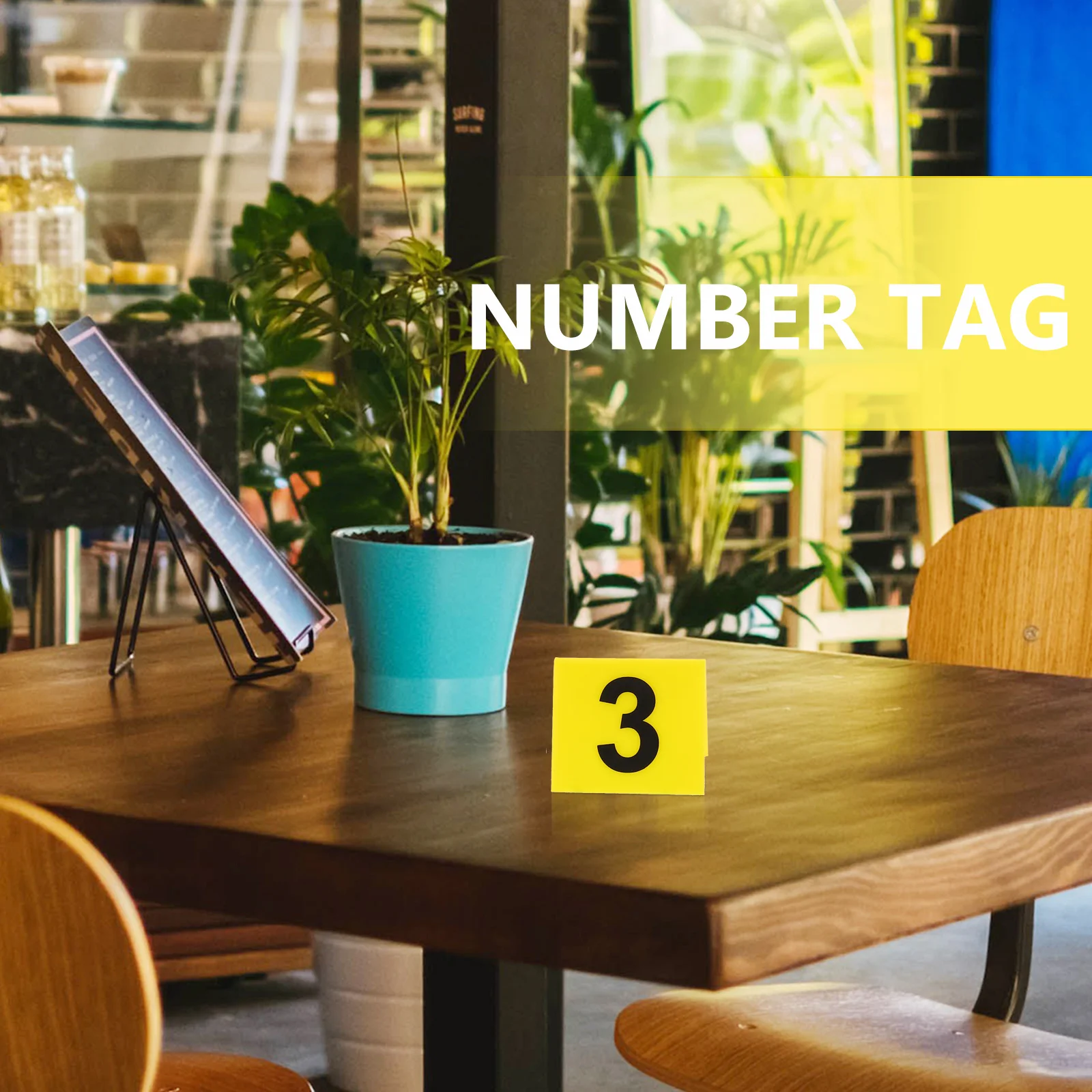 

20pcs Number Marker Acrylic V Shaped Table Signs Double Sided Reusable For Restaurant Party Game Scene Desktop Evidence Markers