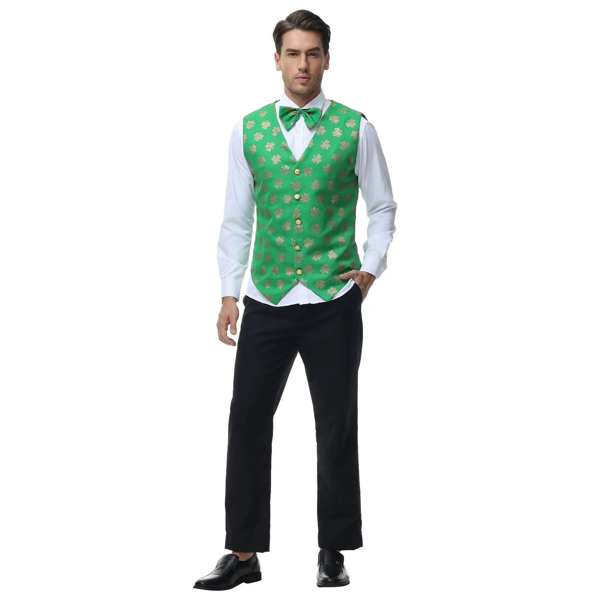 

New loween Beer Costume Bavarian Bar Men's Women's Adult Role-plang Outfit Traditional Germanic Pub Attire for Parties