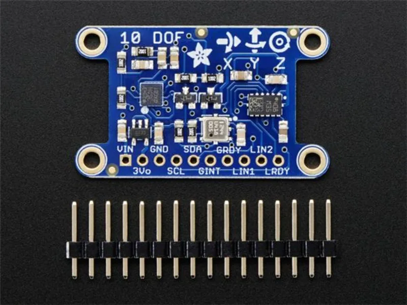 Spot 1604 L3gd 20H + Lsm303 + Bmp180 10-dof Breakout Board Module Adafruit