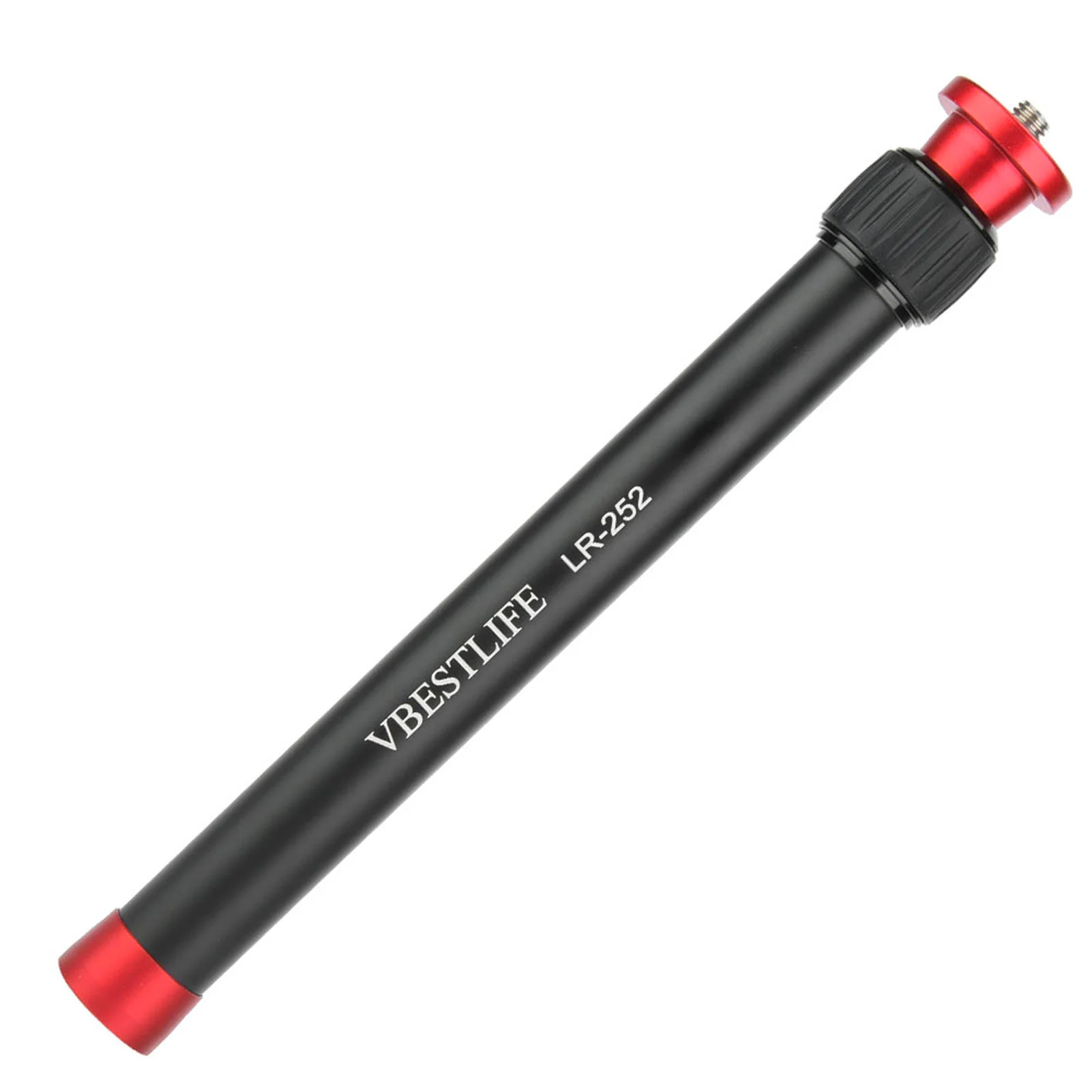 ZK40 VBESTLIFE LR-252 قضيب تمديد ثلاثي القوائم لسطح المكتب من سبائك الألومنيوم قسمين