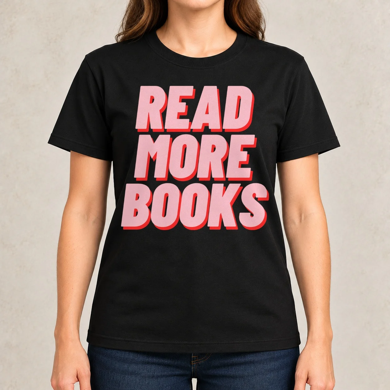 READ MORE BOOKS Women T-Shirt anime sweat hippie clothes t shirt for Women