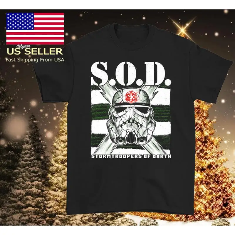 HOT NEW Stormtroopers of Death SOD T shirt Black unisex S to 5Xl 1U378