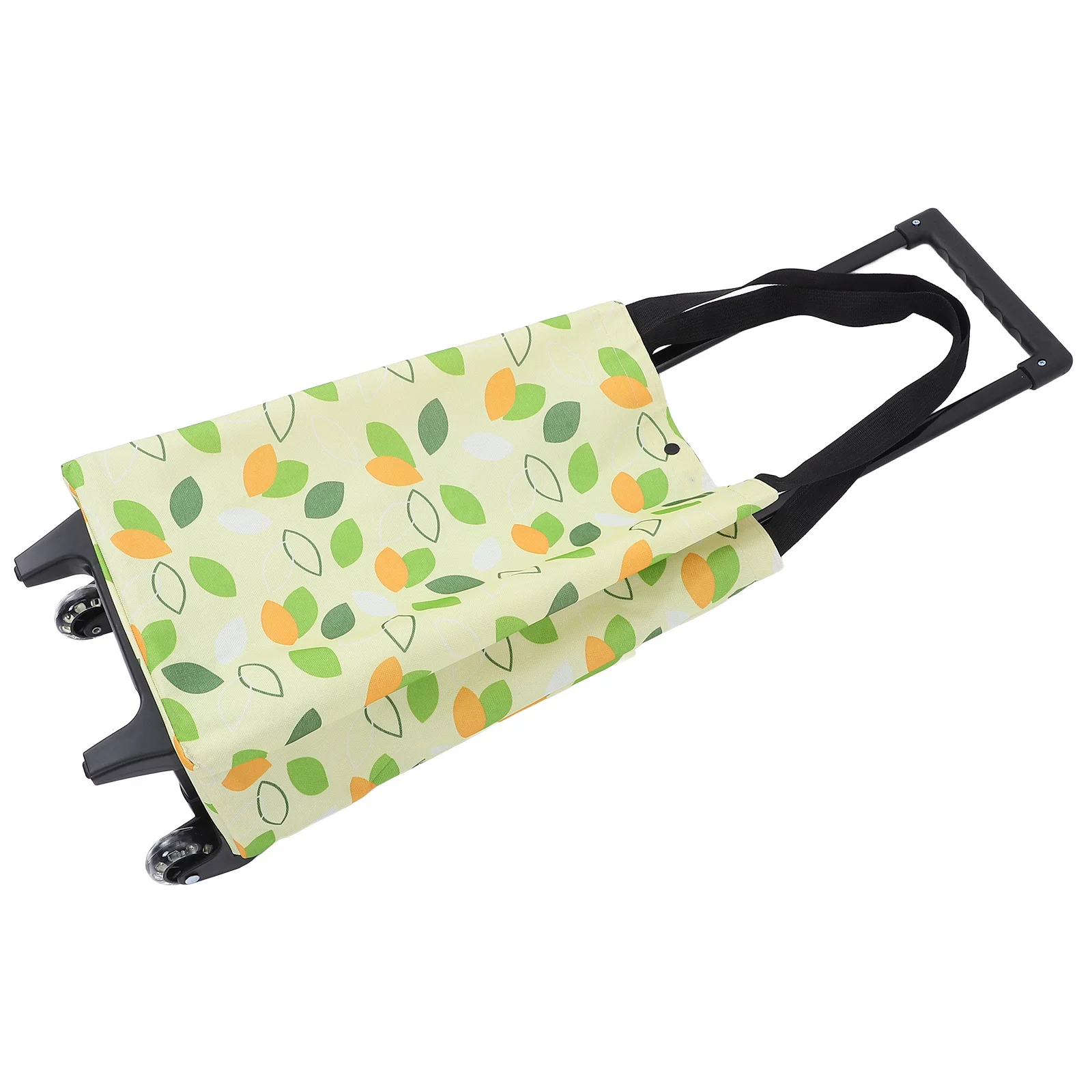 حقيبة عجلة التسوق عربة قابلة للطي حقيبة بقالة سعة كبيرة قابلة لإعادة الاستخدام عربة تخزين قابلة للطي متينة للسفر والشاطئ