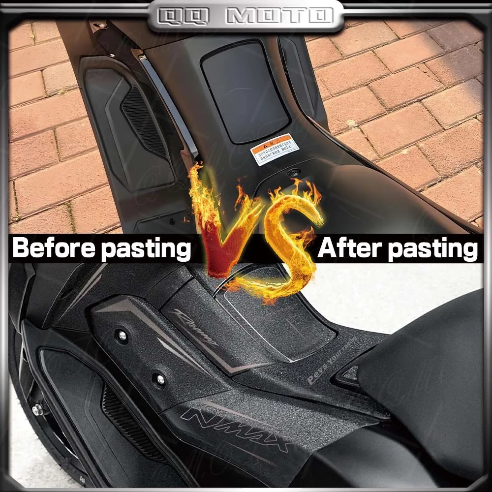 Motorcycle Thickened Frosted Fuel Tank Pad Sticker Scooter Protection Decals Accessories For namx155 N MAX 155 N-MAX 155
