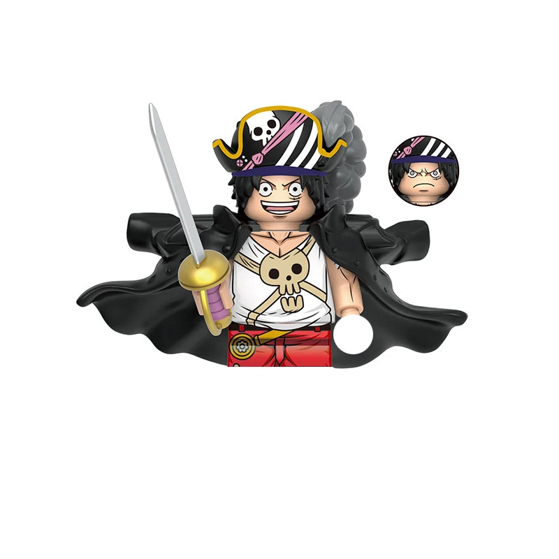 One Piece Animation Peripheral Toys Kuma Rayleigh Dragon Vivi Shiryu Beckman Small Doll Anime Action Model Figures Collection