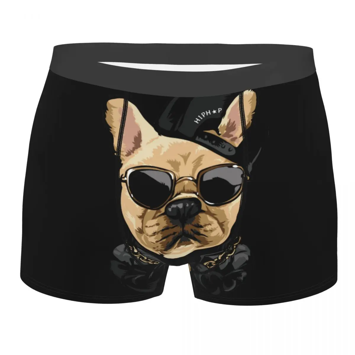 

Non brand,pattern Cute Pets Bulldog Mencosy Boxer Briefs Underpants Highly Breathable High Quality Gift Idea