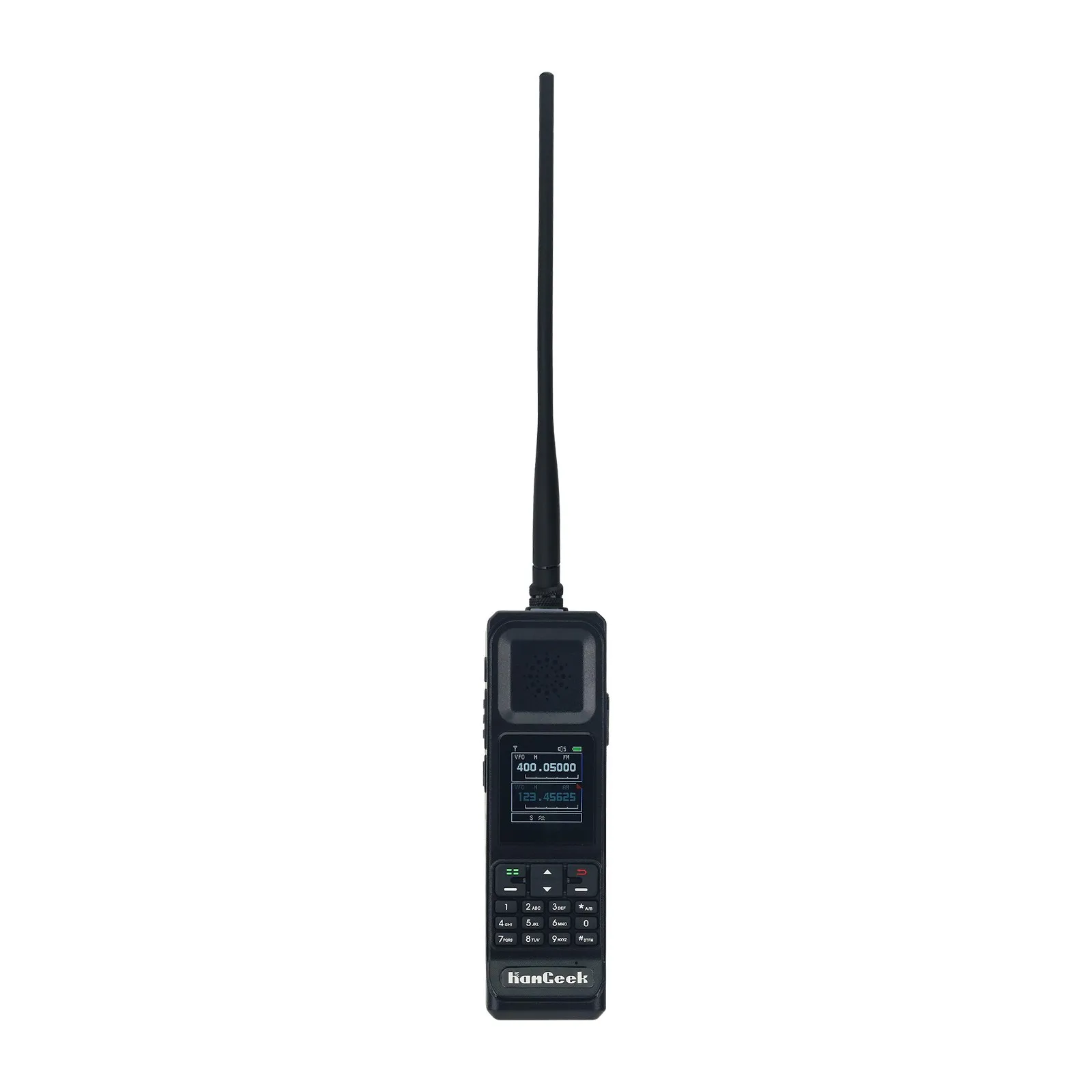 HaMGEEK 10W G-300 Transceptor de rádio portátil UHF VHF Dual-Band Dual-Display Walkie Talkie com 199 canais