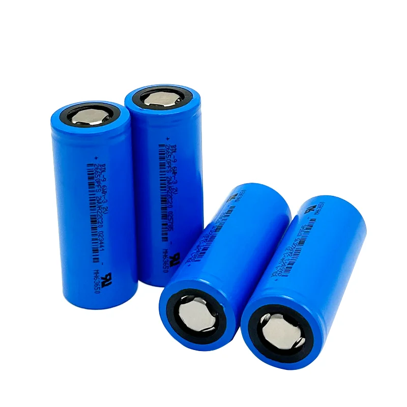 26650 3000mAh LiFePO4 Battery 3.2V 3000mAh Rechargeable Battery for Healamps Emergency Light Game Controller Flashlights view 3