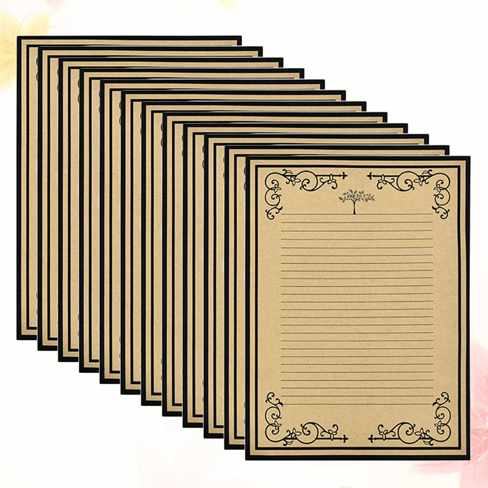 

writing Paper kraft writing paper stationery paper vintage writing Paper letter writing paper