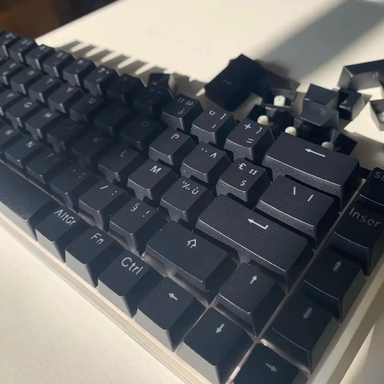French Keycaps Translucent Keycap 132 Keys RGB ABS Keycaps Set OEM Profile For Gaming Mechanical Keyboard for MX Switch Cap