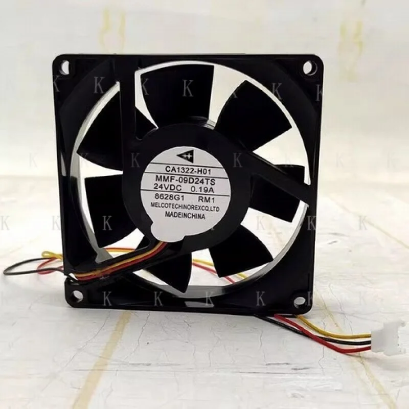 C   FOR CA1322-H01 MMF-09D24TS DC24V 0.19A 9cm 3-Wire Inverter Fan # A6–27