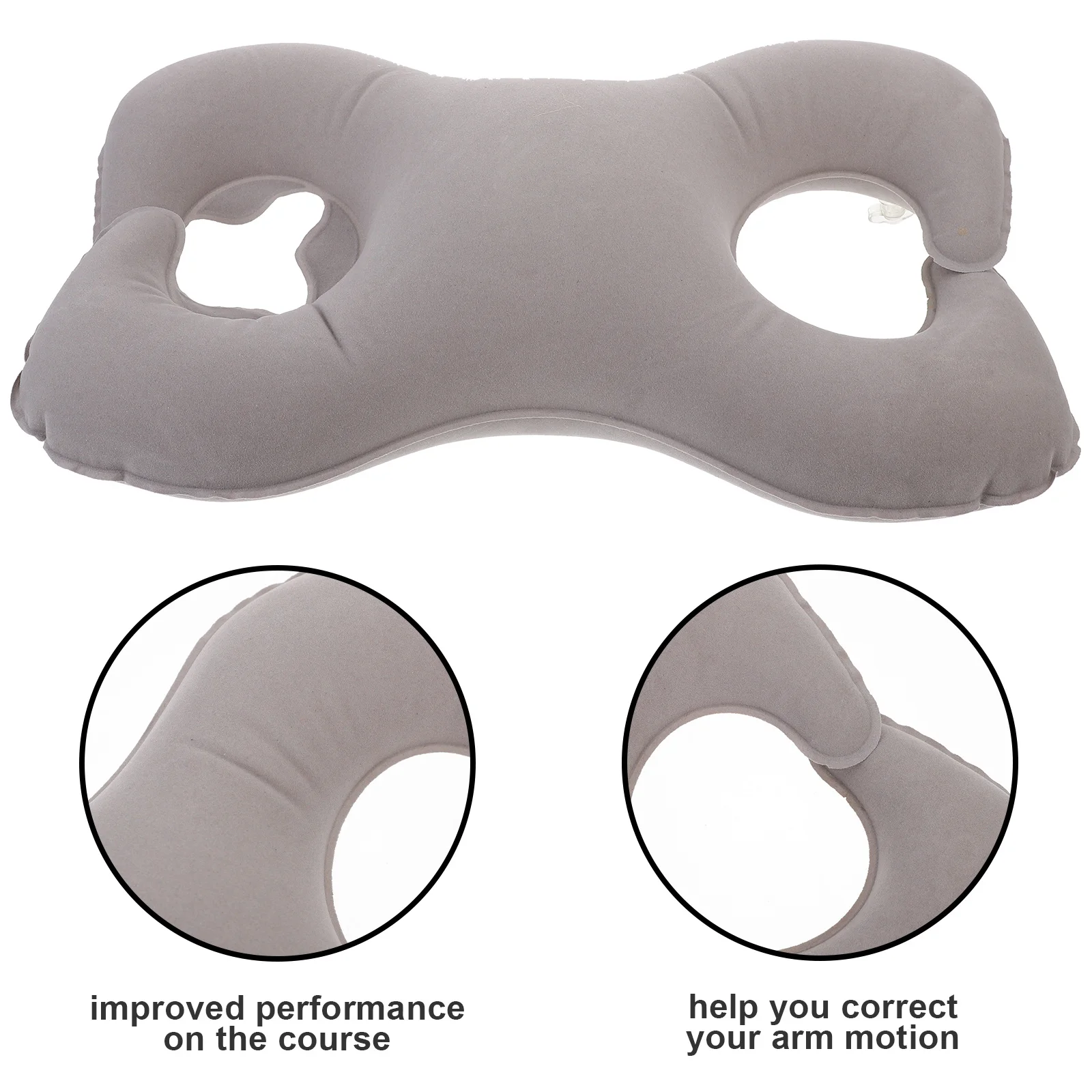 

Golf Trainer 8-Shaped Inflatable Lightweight Portable Swing Posture Correction Golf Training Equipment Golfing Swing Aid