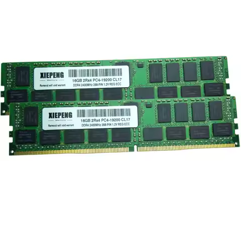32GB 2rx4 PC4-17000R 2133 ECC REG 16GB PC4 19200 8GB DDR4 2400 Reg ECC Memory for Intel Server Board S2600KPFR S2600KPTR S2600KP
