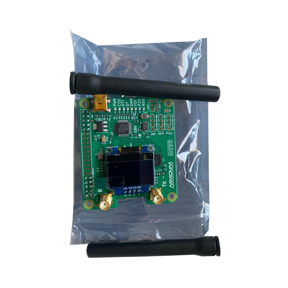 Hotspot Dupleks V1.3 MMDVM Baru Mendukung P25 DMR YSF NXDN DMR SLOT 1 dan SLOT 2 dengan Oled dan Usb untuk Raspberry Pi