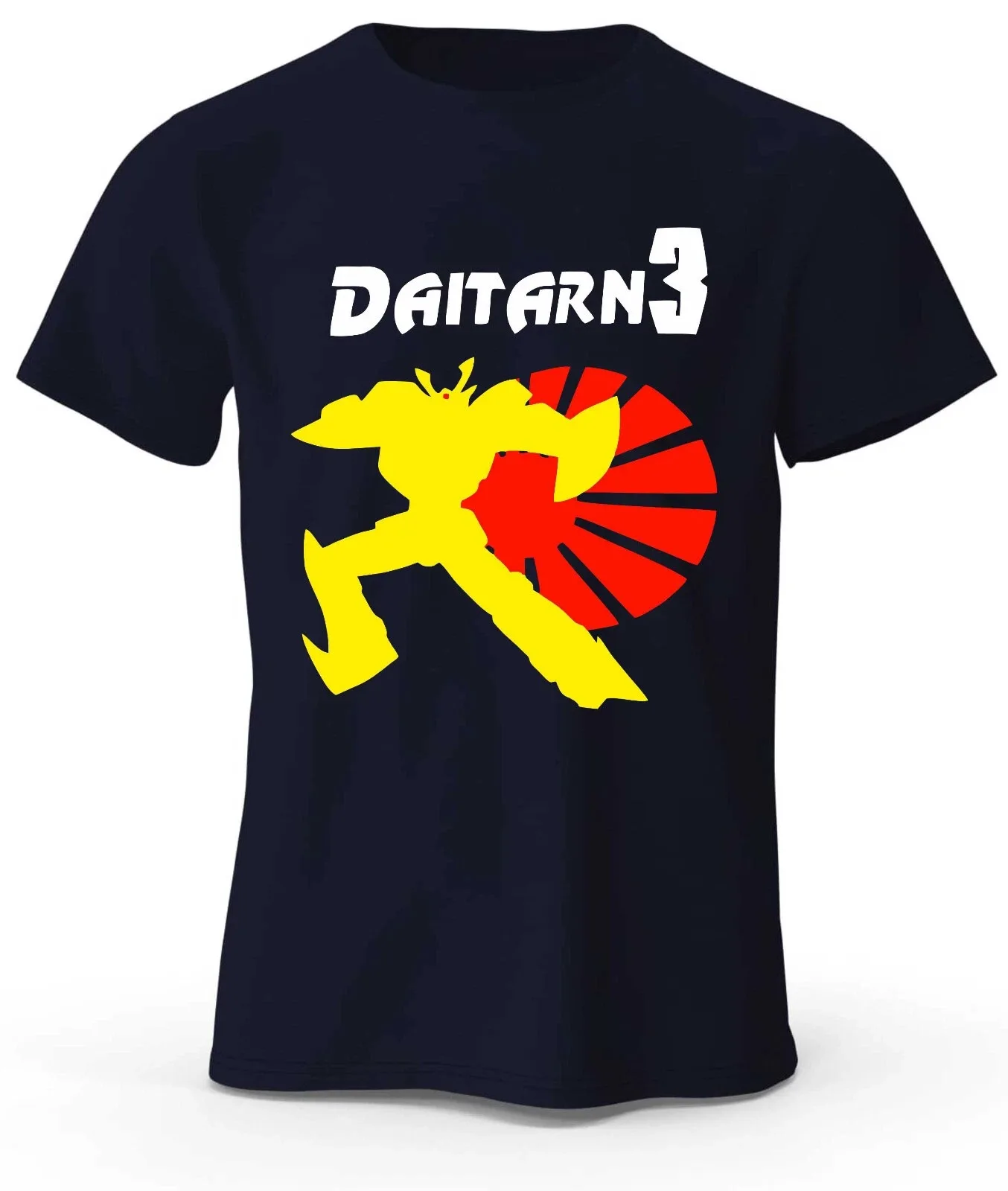 

The Unbeatable Daitarn 3 Cartoon The Invincible Man of Steel T-SHIRT- Summer Personalized Loose Cotton Couple Pattern T-Shirt