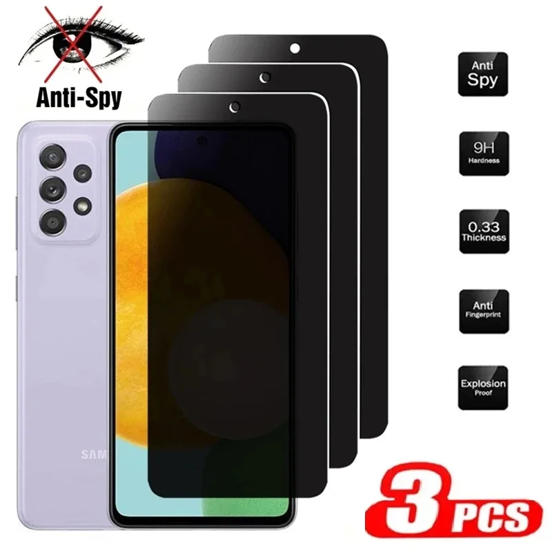 3Pcs Privacy Temper…