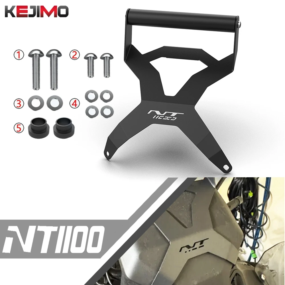 NT1100 Supporto Navigatore For HONDA NT 1100 1100NT 2022 2023 2024 Motorcycle GPS Navigator Bracket nt1100 Mobile Phone Holder