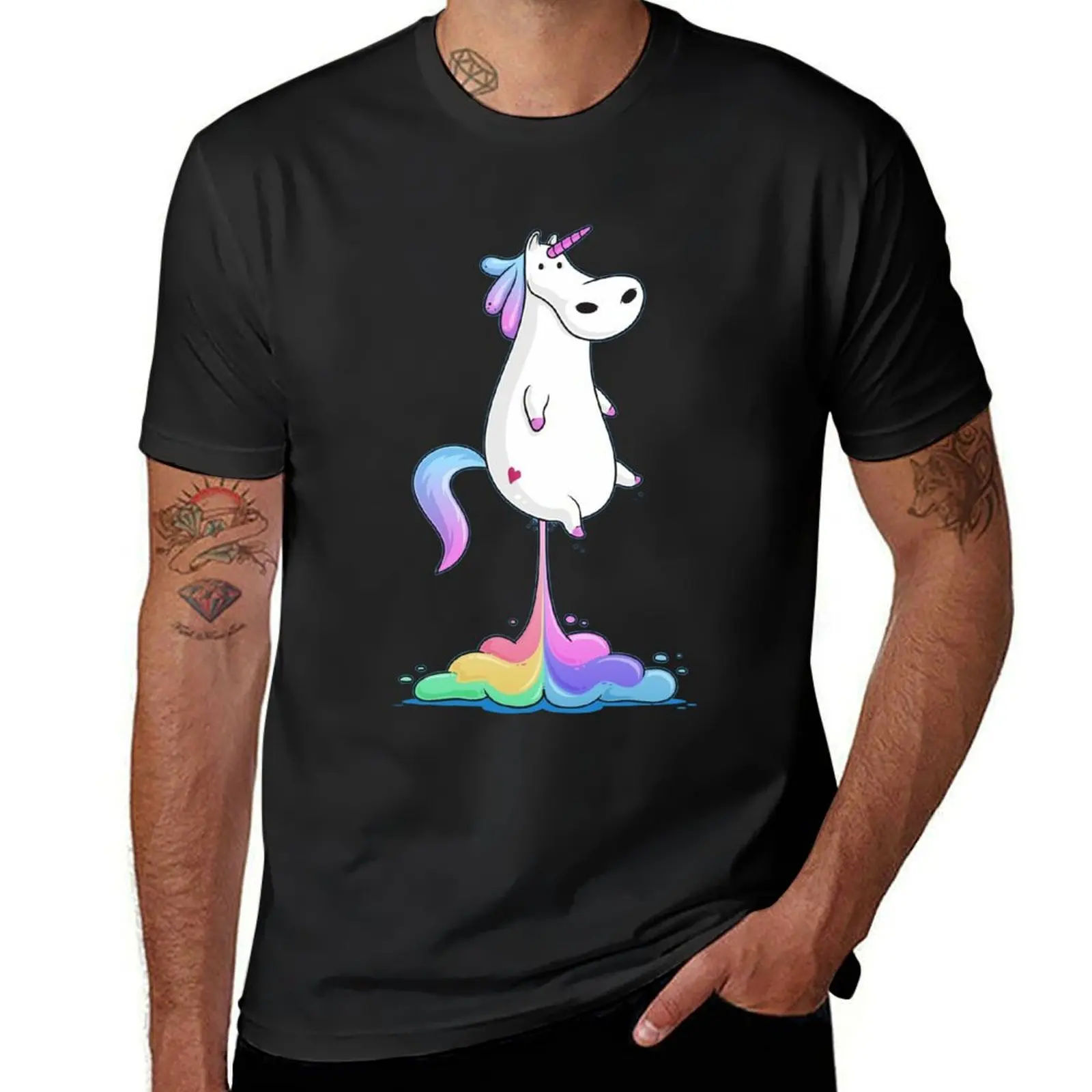 

Unicorn Fart T-Shirt Aesthetic clothing cute tops hippie clothes vintage oversized t shirts for men