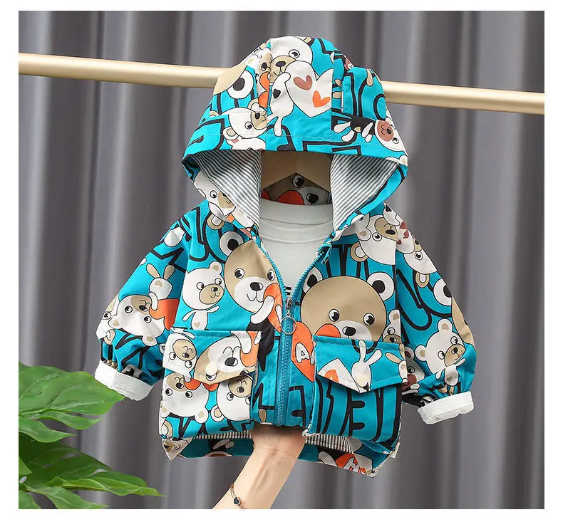 Jaqueta de blusão com capuz Baby Girls, Toddler Coats, Kids Outerwear, Toddler Jackets, Casacos, Moletom, Meninos, Outono, Primavera