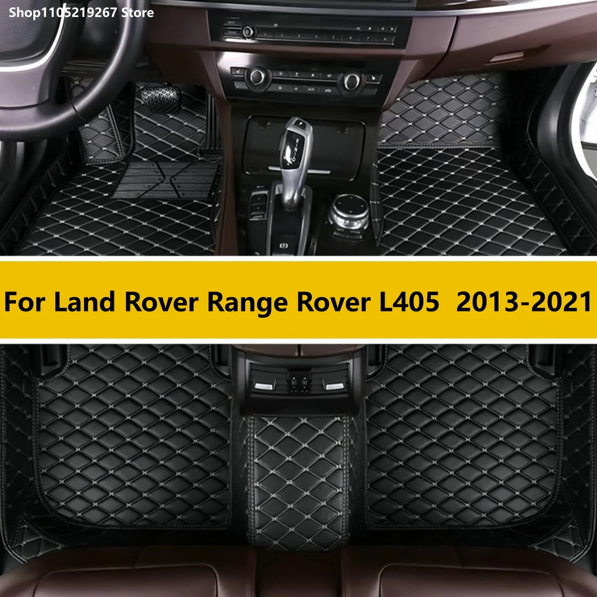 

Автомобильные коврики на заказ, подходящие для Land Rover Range Rover L405 2013-2016 2017 2018 2019 2020 2021, автомобильный ковер для ног