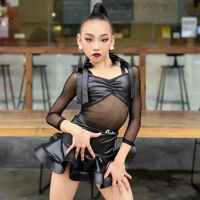 Costumi di danza latina per ragazze e bambini, costumi di pratica professionale per celebrità di Internet, costumi di performance per ragazze