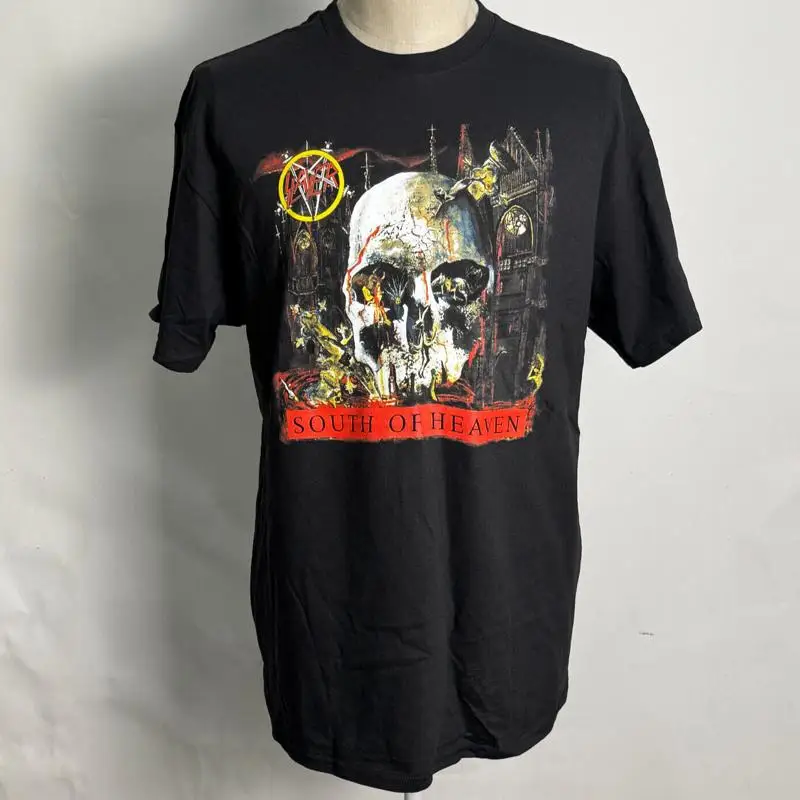 

Мужская футболка Global Slayer South of Heaven, черная, размер 2XL, НОВАЯ Керри Кинг