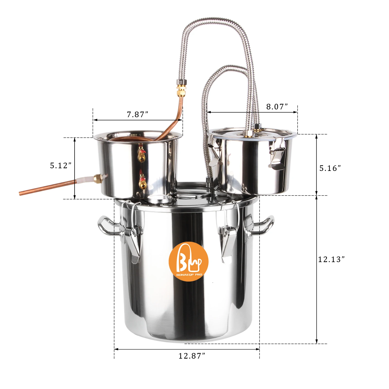 21L Small Home Using Vodca Making Machine Alcohol Distiller Essential Oil Extraction Distiller