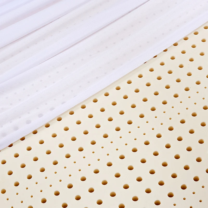 100% Thailand natural latex mattress with cover natural pure rubber mattress top latex raw liquid thickened home bed cushion mat