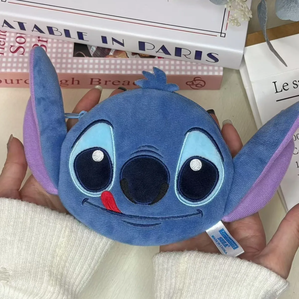 الكرتون غرزة لطيف أنيمي أفخم محفظة عملة حقيبة حافظة للبطاقات على ظهره قلادة طالب المحمولة عملة المحفظة طفل هدية عيد ميلاد #3