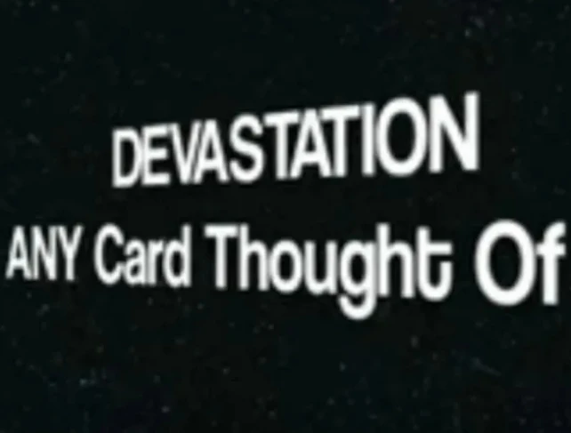 

Stephen Tucker – Devastation - Magic tricks (Instant Download)