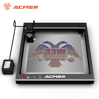 ACMER P2 11W / 22W / 33W Laser Engraver with Automatic Air-assist System 420x400mm Engraving Area suit for Engraving Wood Metal